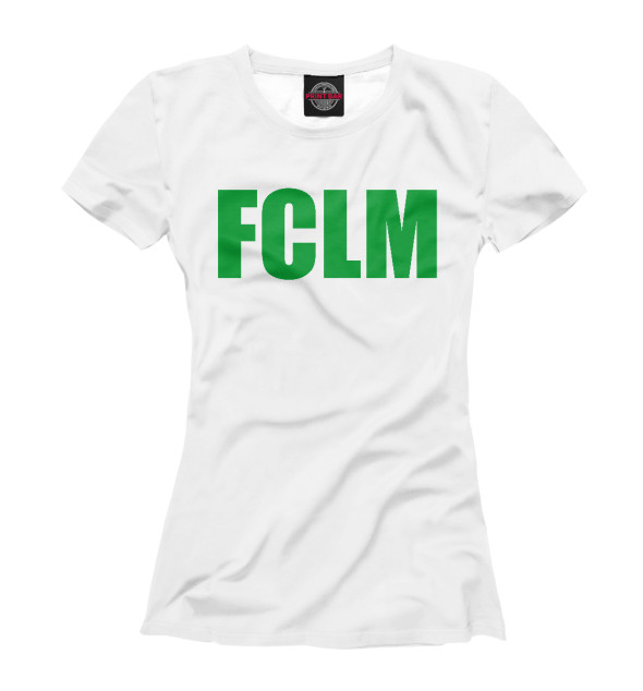 Женская Футболка FCLM, артикул: FTO-194435-fut-1