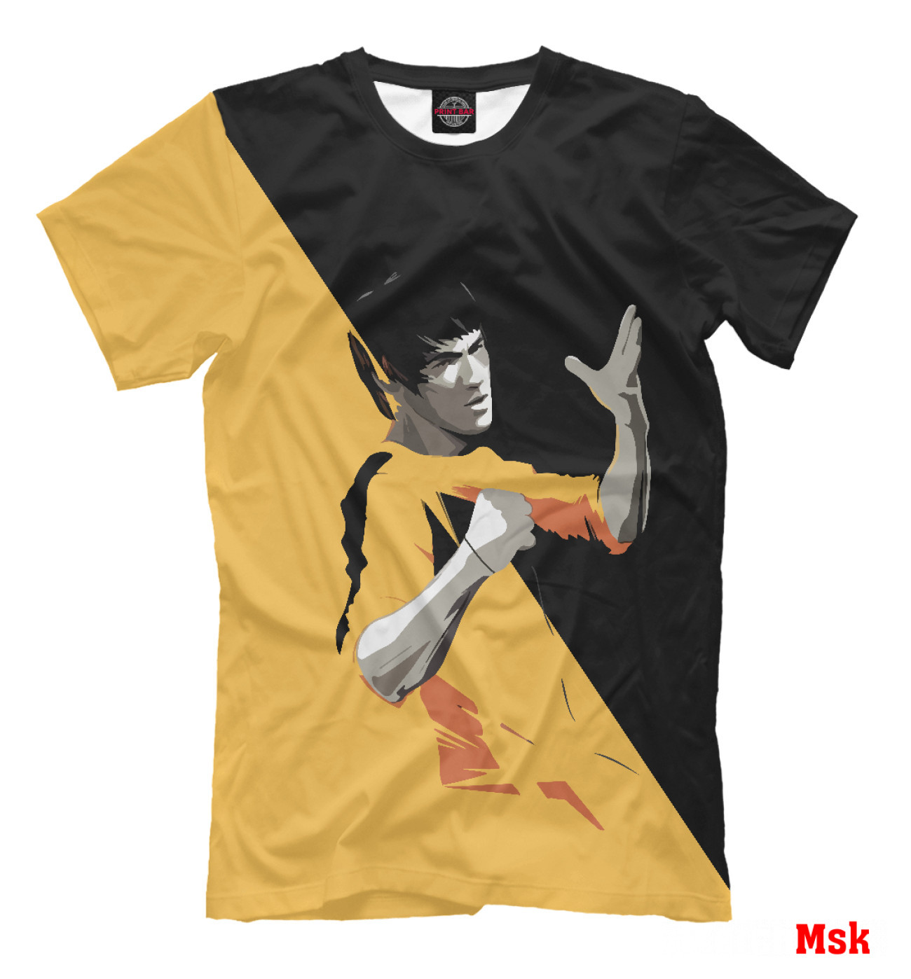 Мужская Футболка Bruce Lee (YB), артикул: ZNR-776003-fut-2