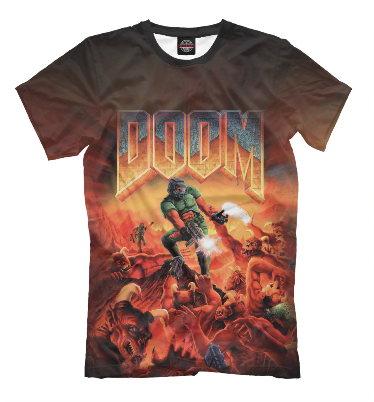 Мужская Футболка Classic Doom 1993, артикул: RPG-980010-fut-2