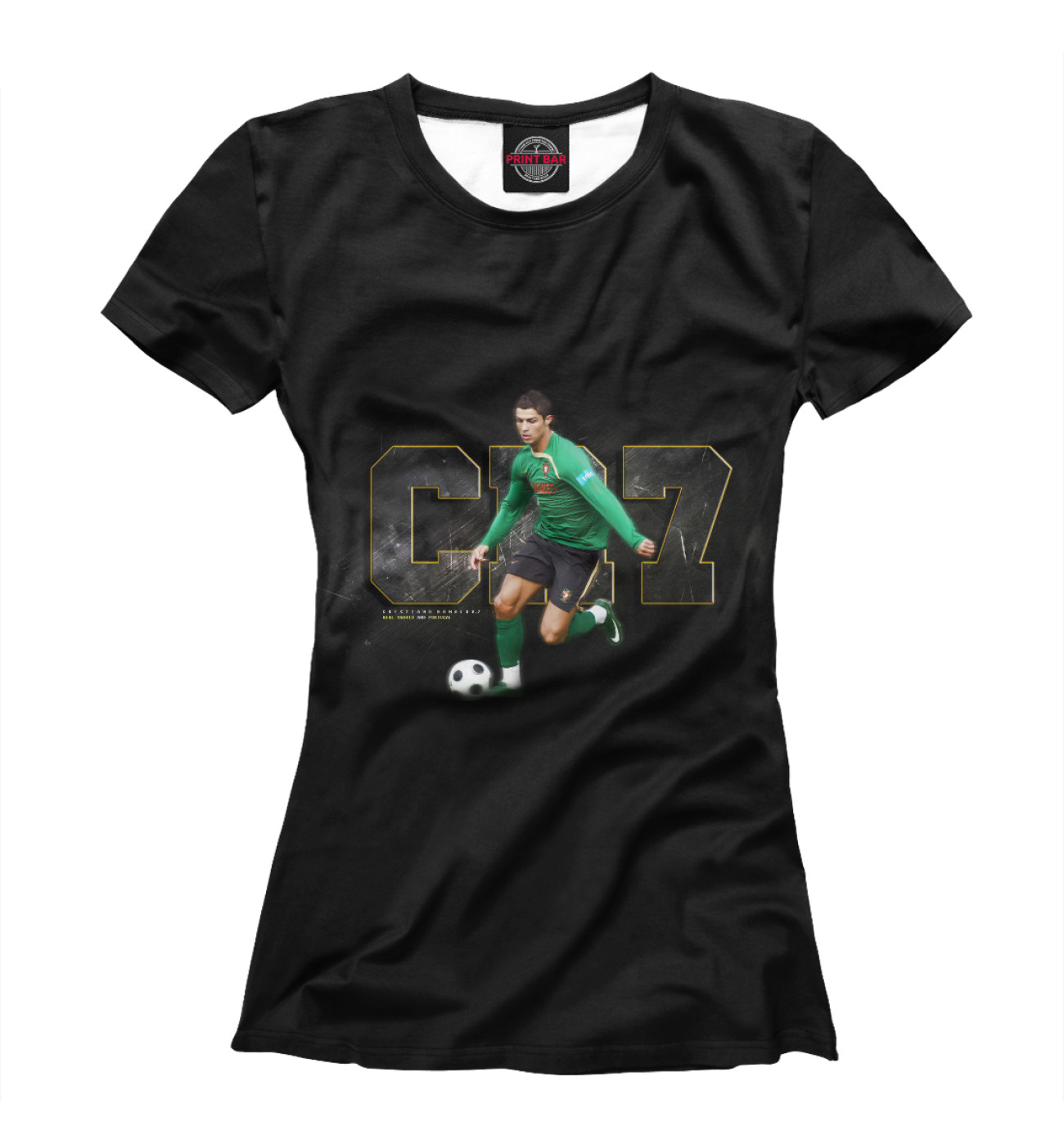 Женская Футболка Cristiano Ronaldo, артикул: REA-775763-fut-1