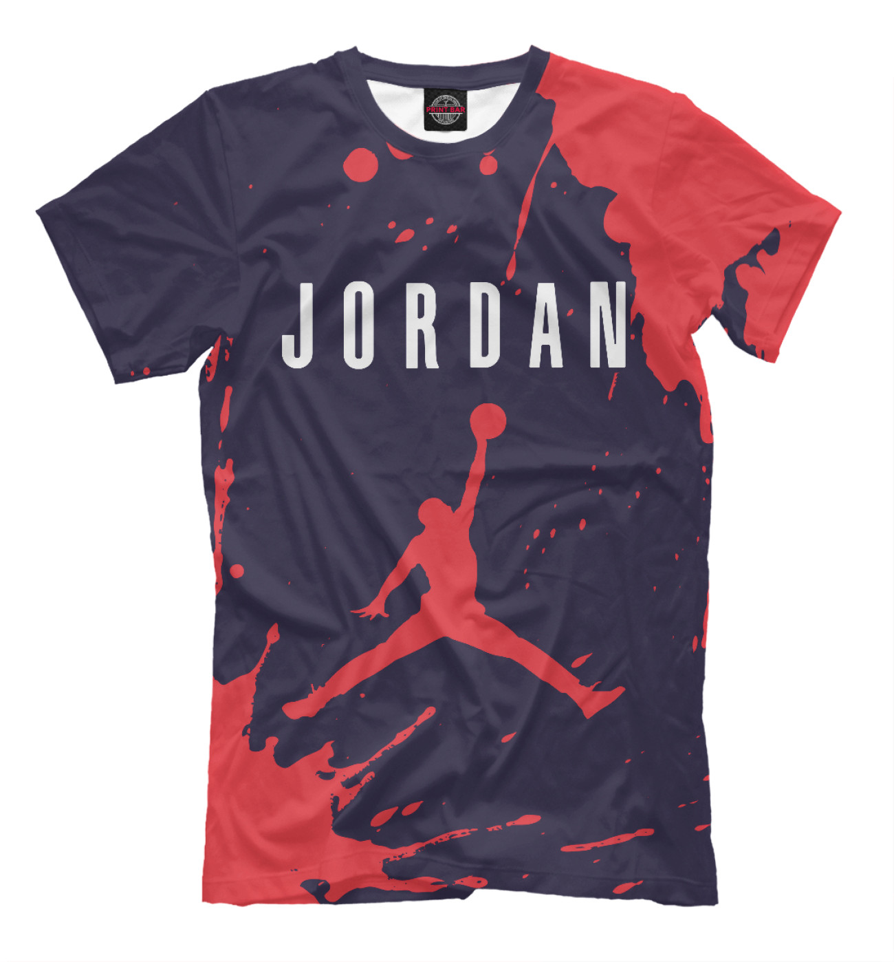 Мужская Футболка Air Jordan (Аир Джордан), артикул: NBA-183196-fut-2