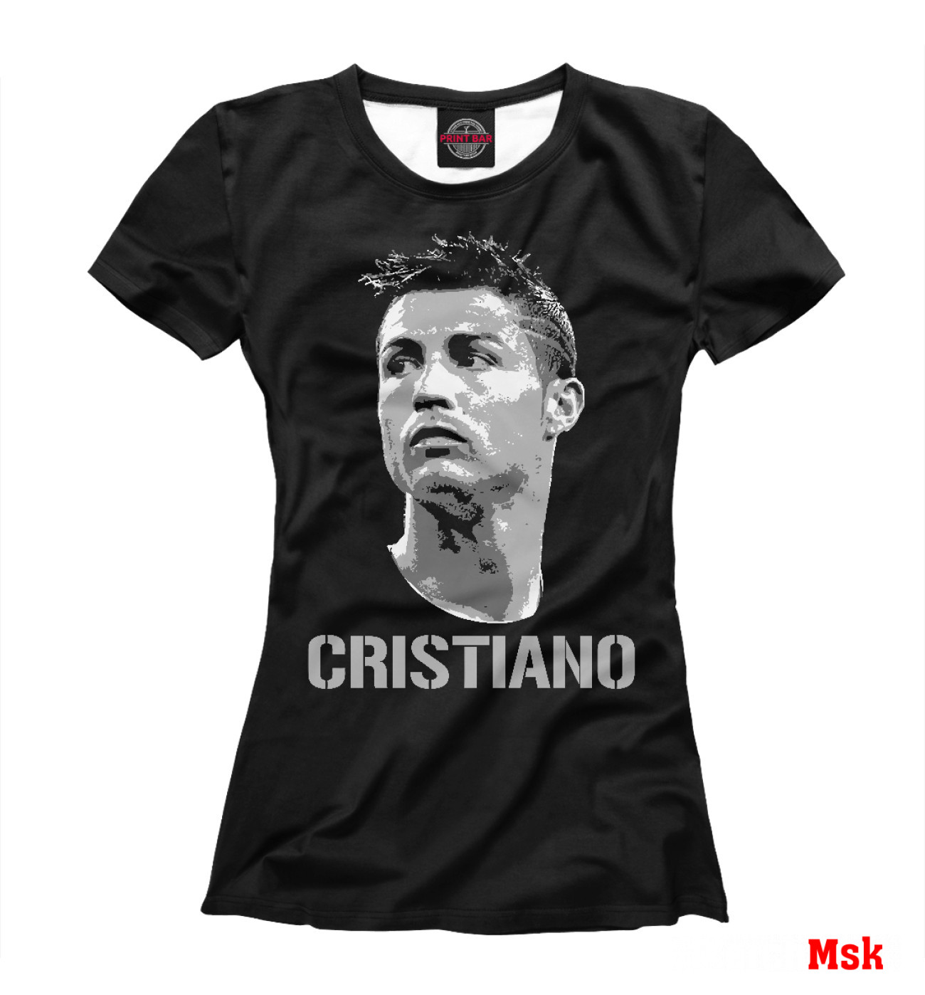 Женская Футболка Cristiano Ronaldo, артикул: REA-742126-fut-1