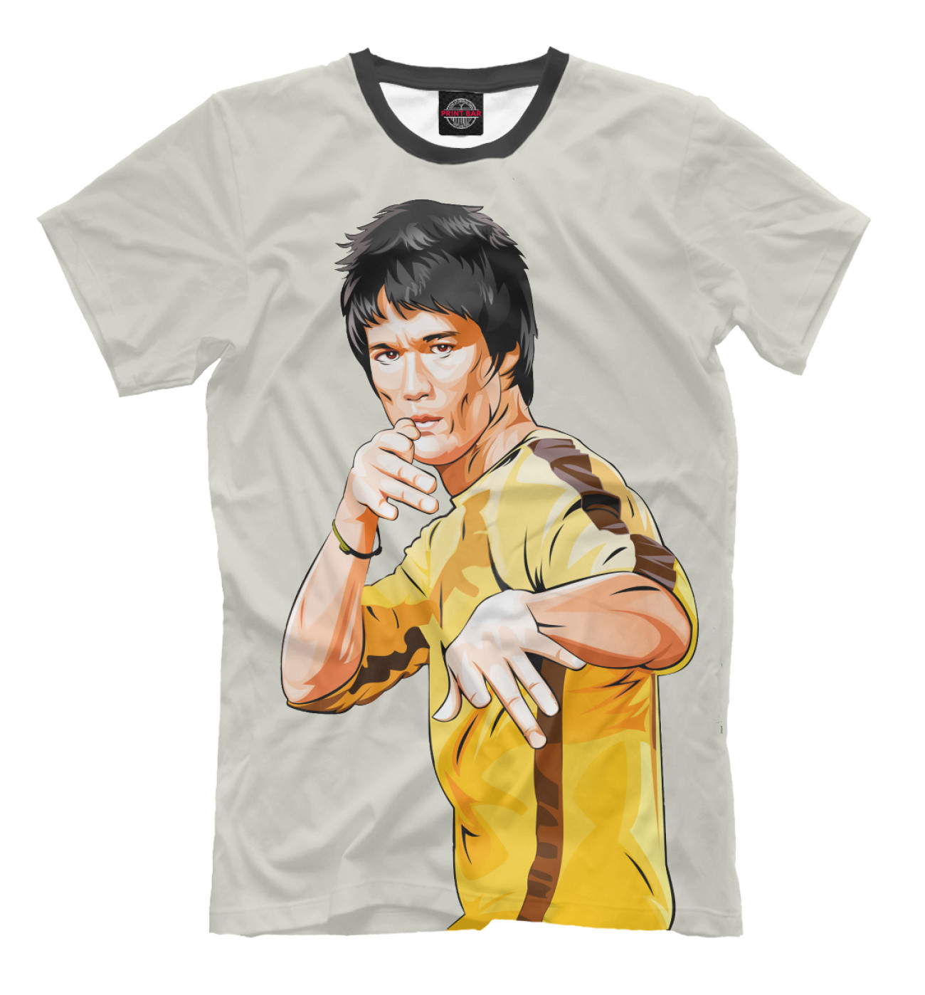 Мужская Футболка Bruce Lee, артикул: ZNR-274073-fut-2