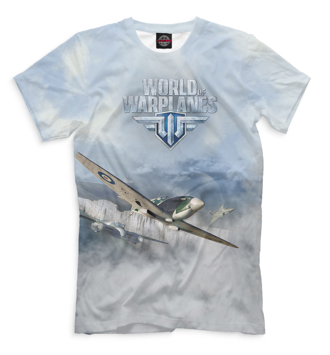 Мужская Футболка World of Warplanes, артикул: WOP-325180-fut-2