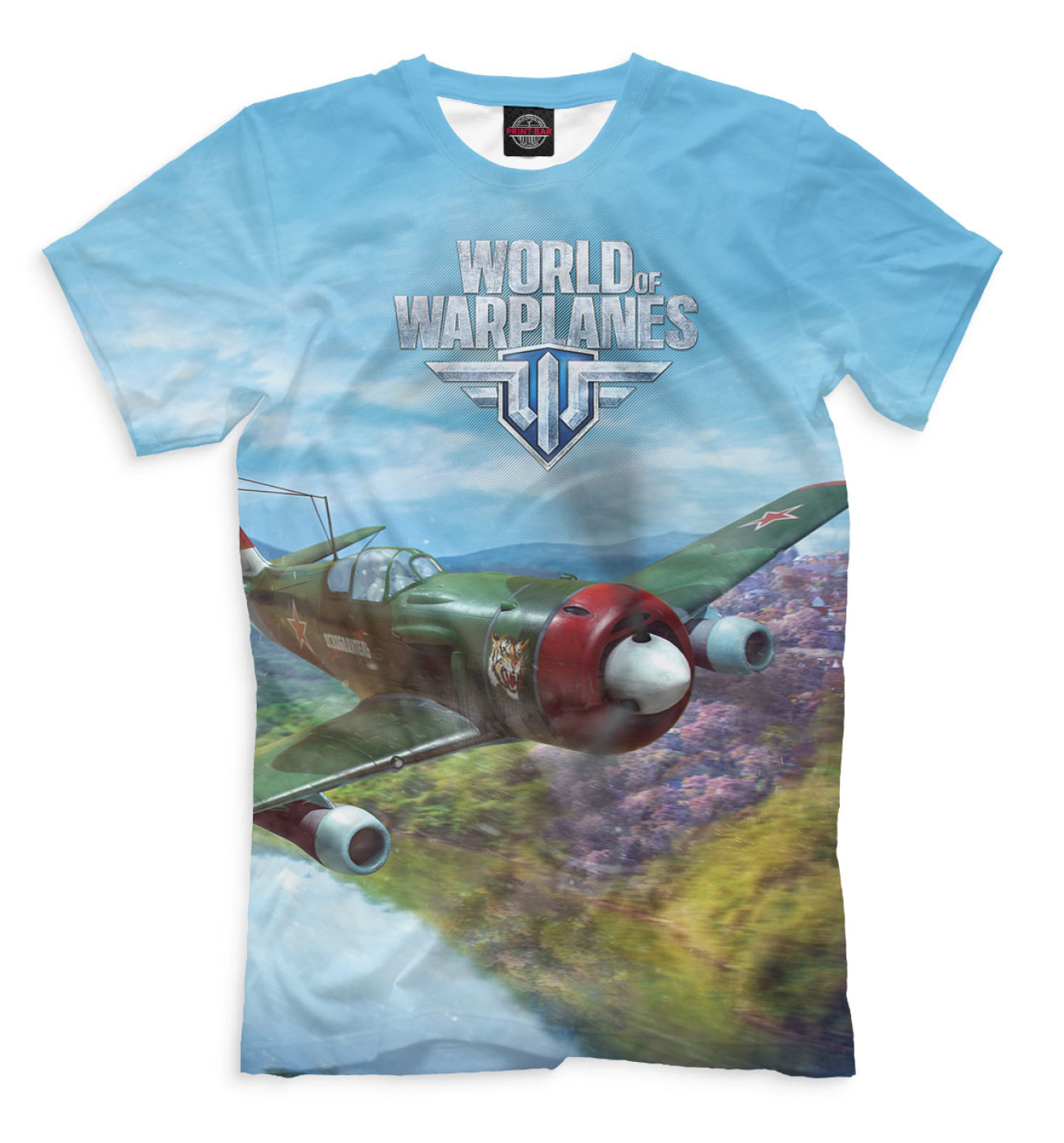 Мужская Футболка World of Warplanes, артикул: WOP-536725-fut-2