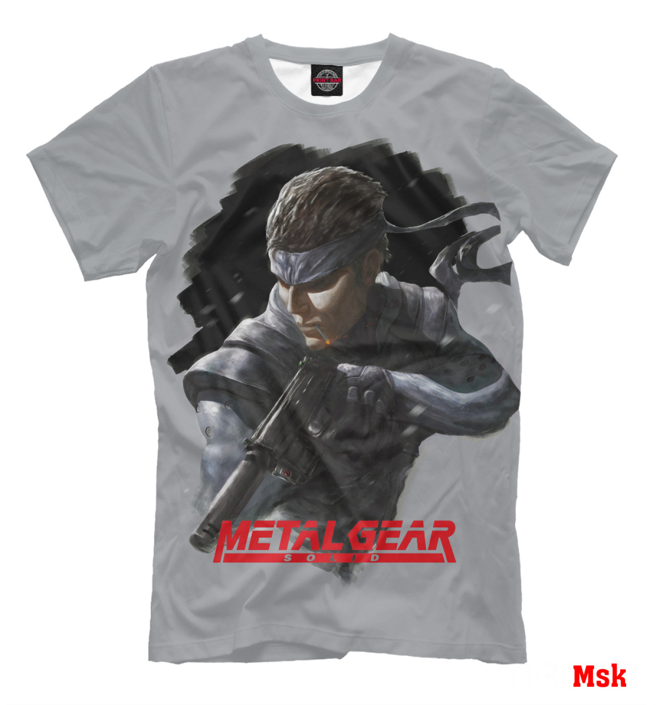 Мужская Футболка Metal Gear, артикул: MTG-933363-fut-2