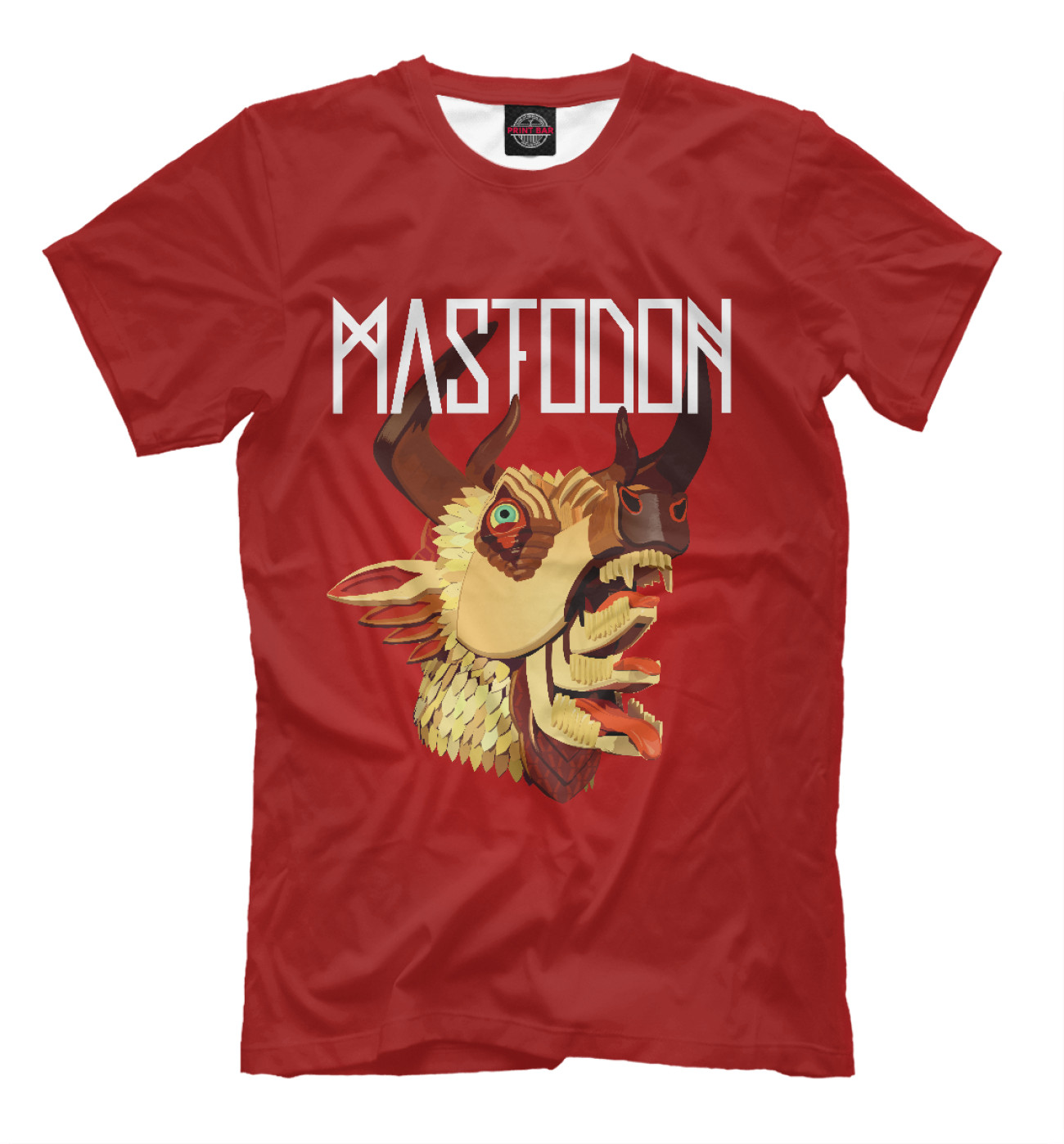 Мужская Футболка Mastodon, артикул: MSN-434902-fut-2