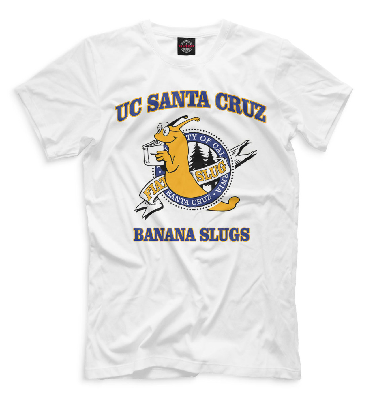 Мужская Футболка UC Santa Cruz Banana Slugs, артикул: KML-116715-fut-2
