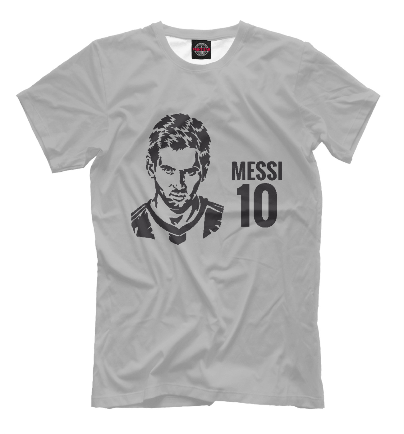 Мужская Футболка Messi 10, артикул: BAR-869510-fut-2