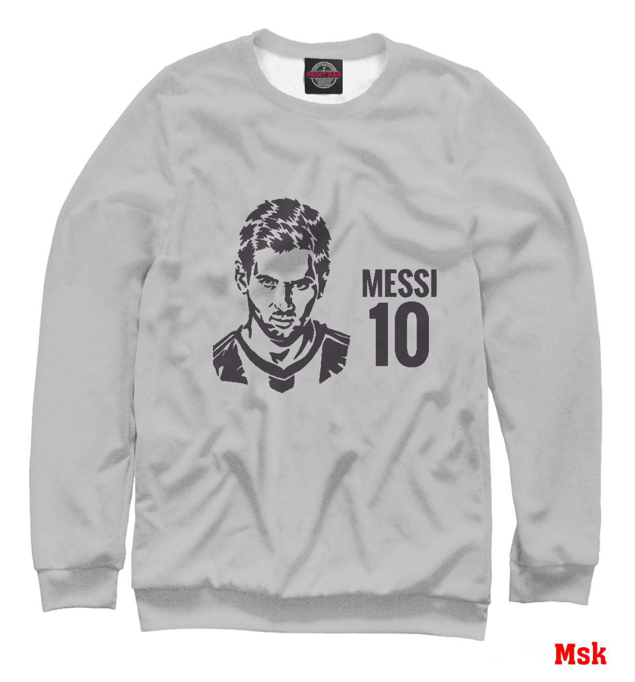 Мужской Свитшот Messi 10, артикул: BAR-869510-swi-2