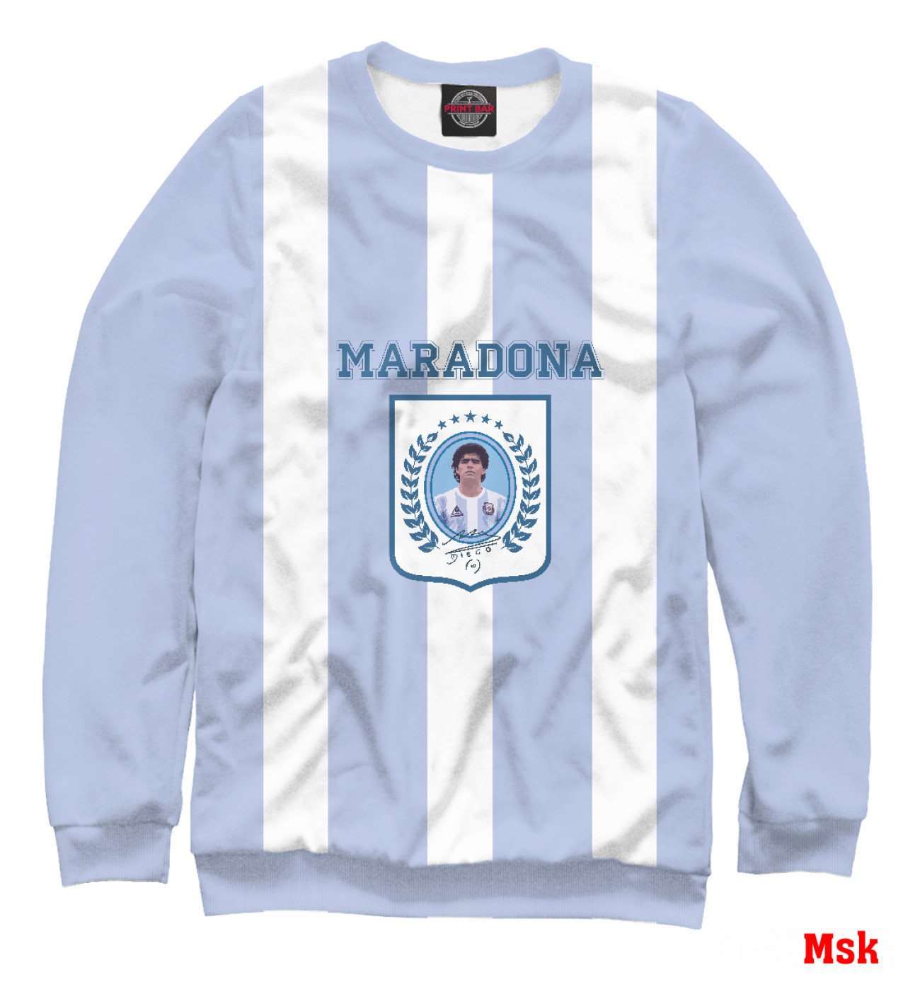 Женский Свитшот Maradona, артикул: FTO-660229-swi-1