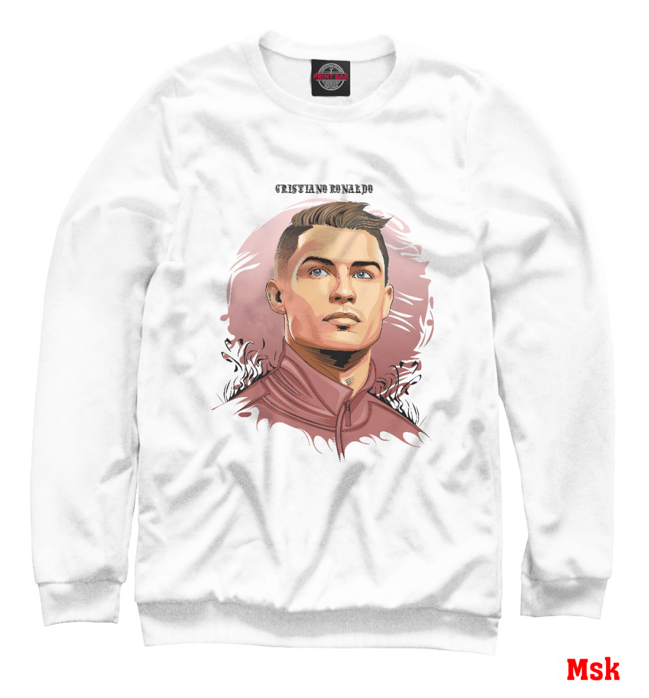 Женский Свитшот Cristiano Ronaldo, артикул: FLT-876531-swi-1
